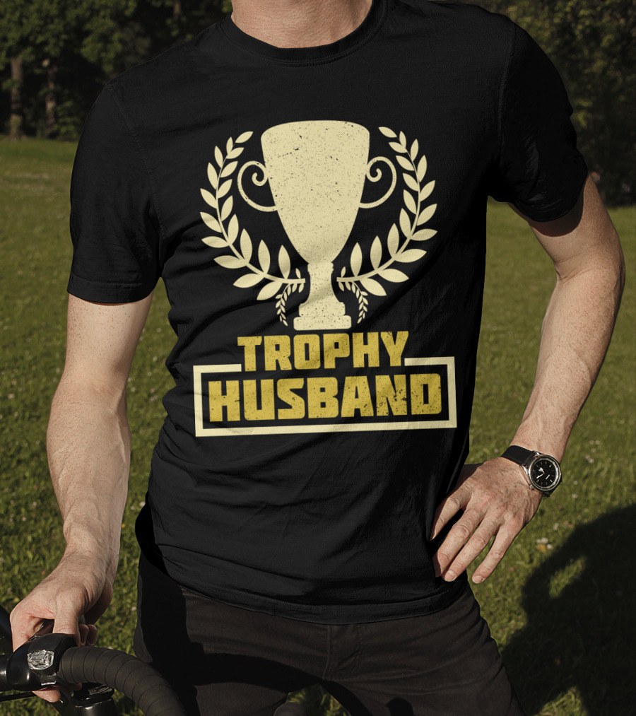 Trophy Husband Laurel Cup Highlight T-Shirt