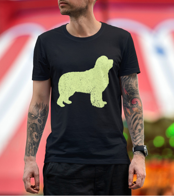 Premium T-Shirt: Newfoundland Dog T-Shirt Newfoundland Dog T-Shirt