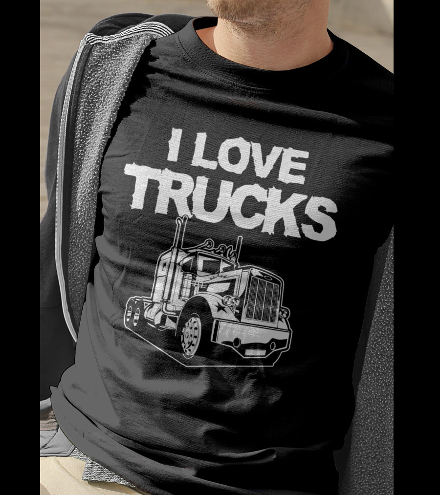 I Love Trucks T-Shirt