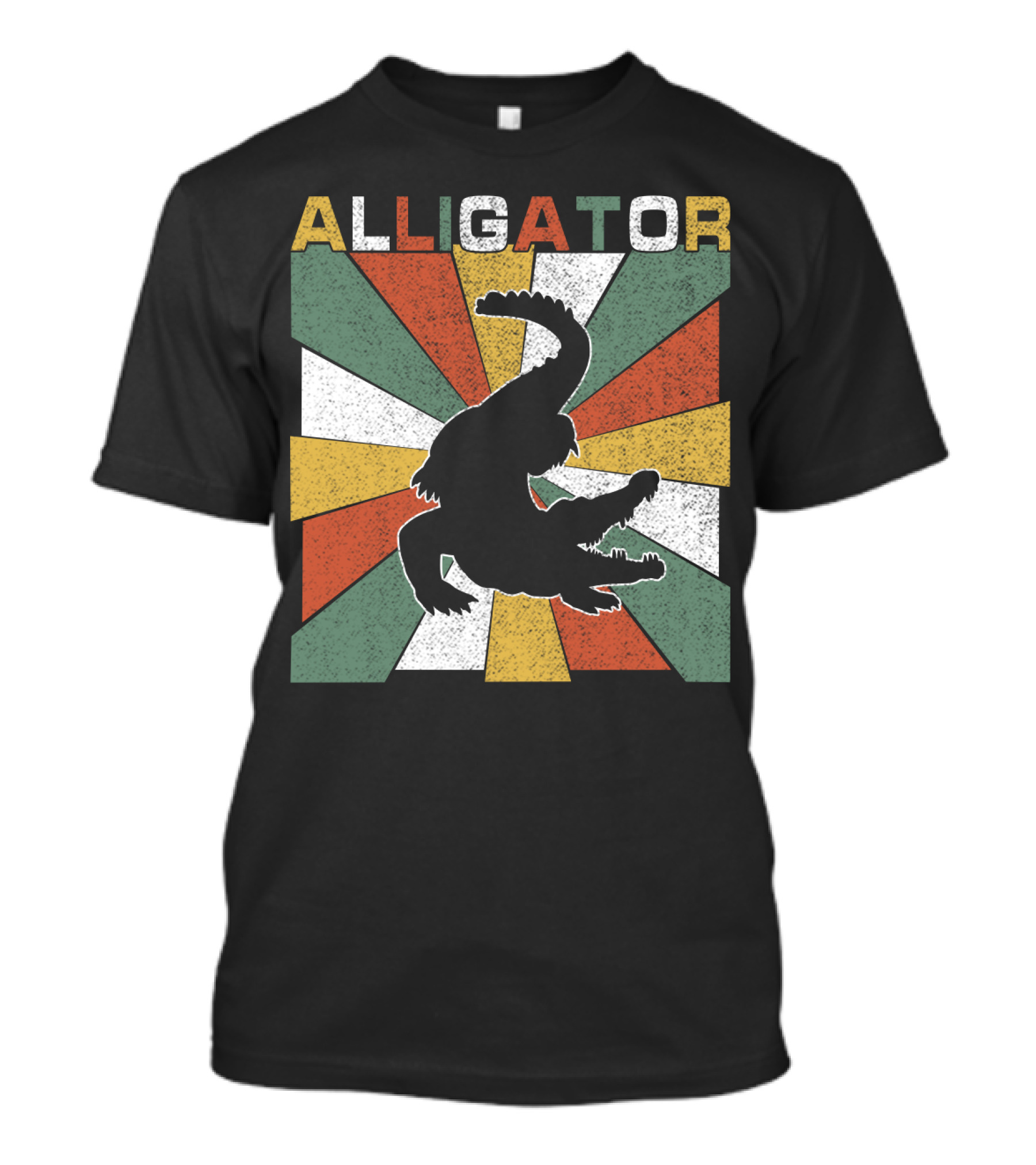Alligator Retro 70s Vintage T-Shirt
