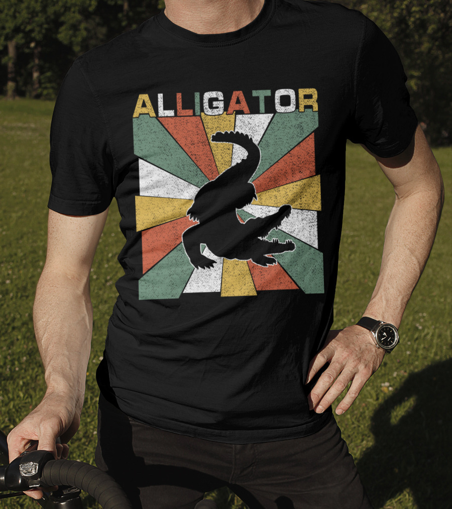 Alligator Retro 70s Vintage T-Shirt
