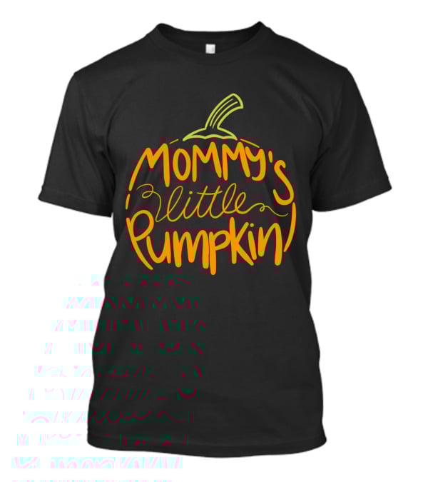 Mommy's Little Pumpkin Halloween Pregnancy Costumes T-Shirt