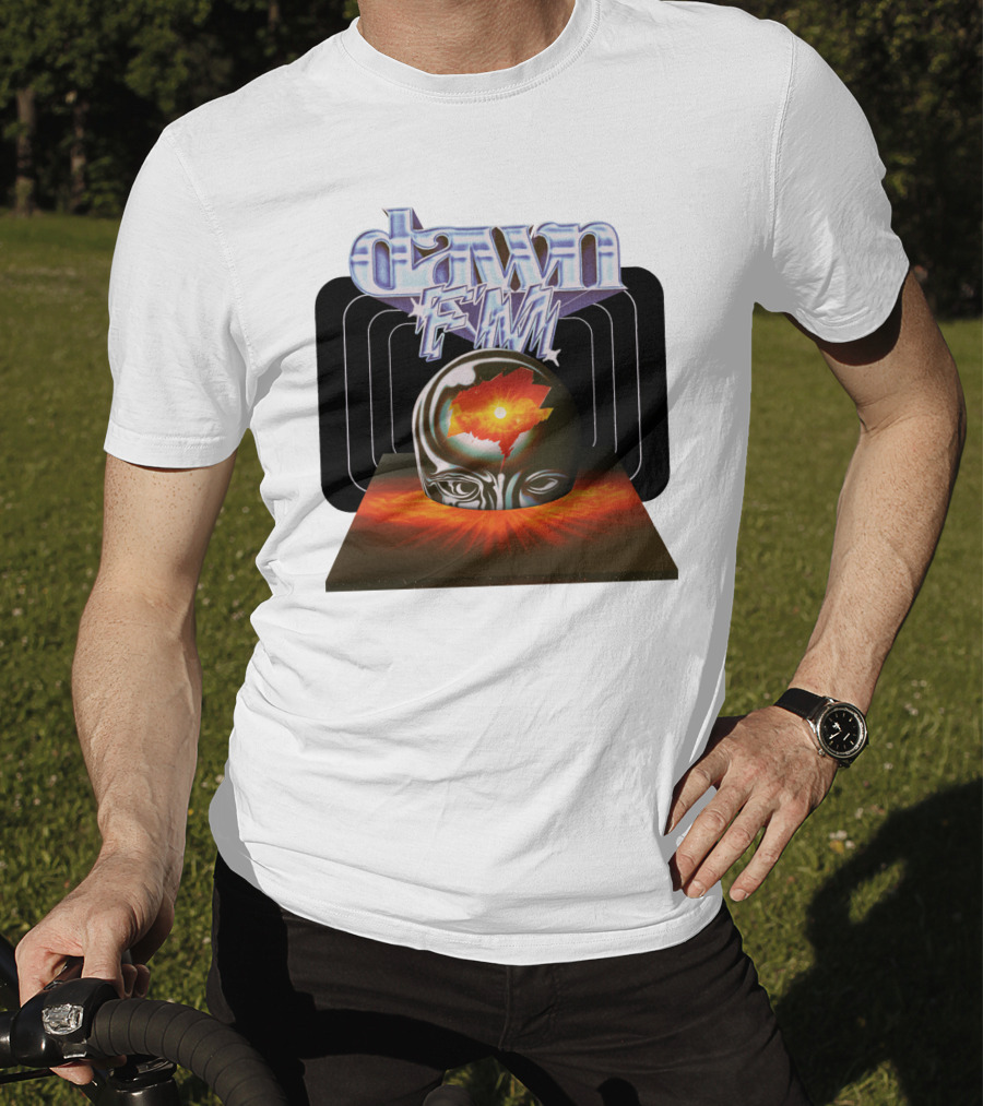 The Weeknd Dawn FM Album Merch Brain T-Shirt