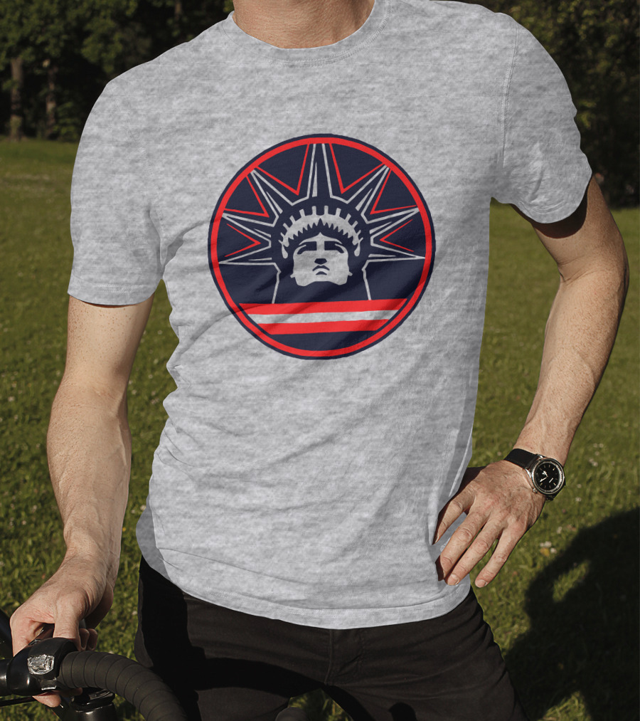 Mau Xam Statue Of Liberty Emblem T-Shirt