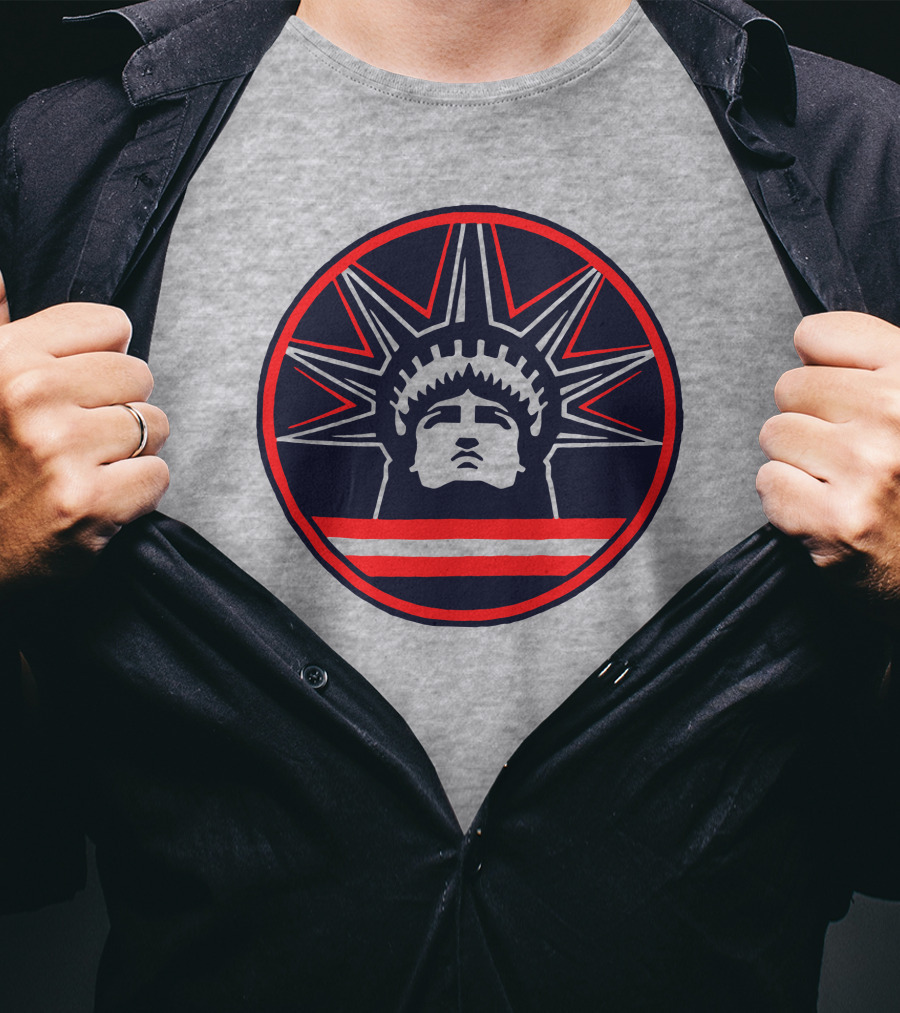 Mau Xam Statue Of Liberty Emblem T-Shirt