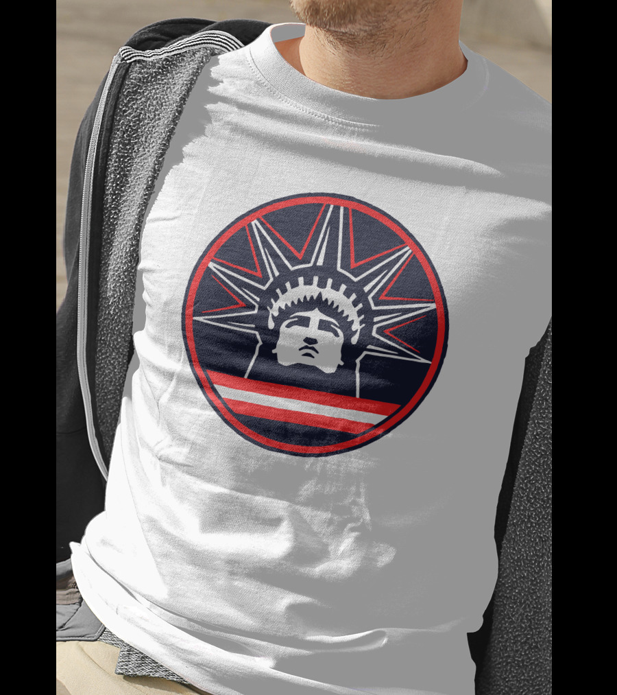 We Bleed Blue Merchandises Liberty Patriot T-Shirt