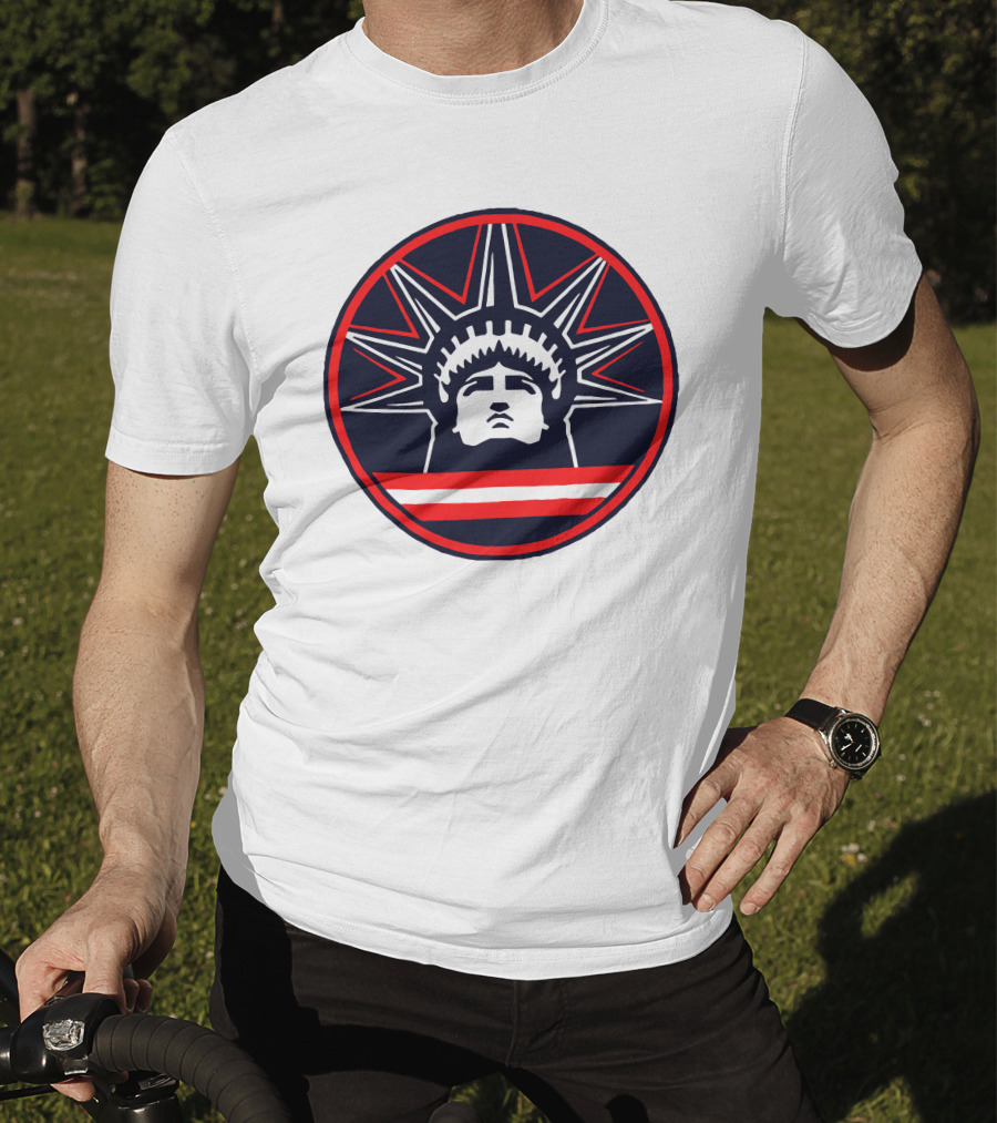 We Bleed Blue Merchandises Liberty Patriot T-Shirt