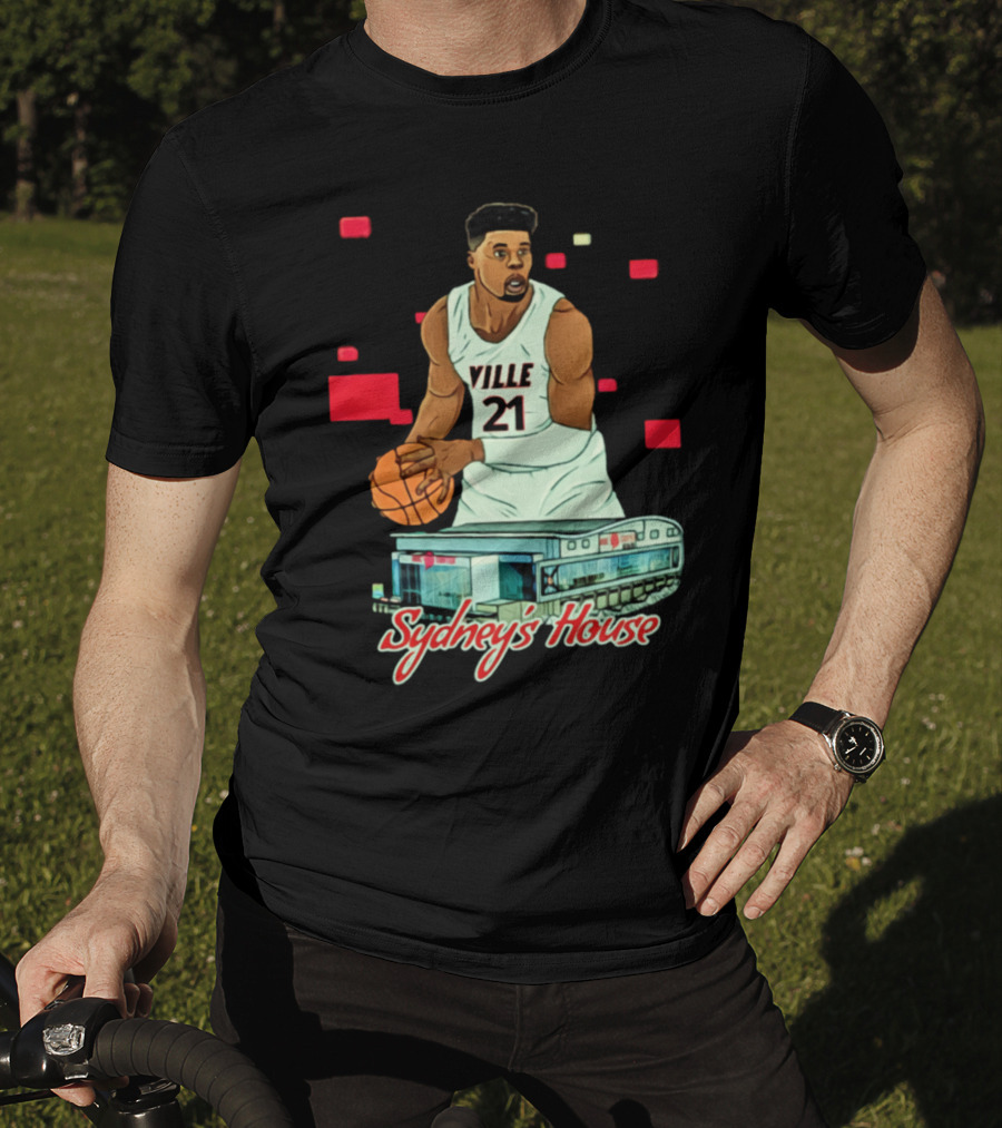 Sydney's House Ville 21 Basketball Player T-Shirt