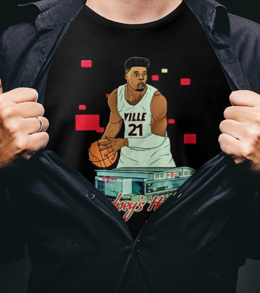 Sydney's House Ville 21 Basketball Player T-Shirt