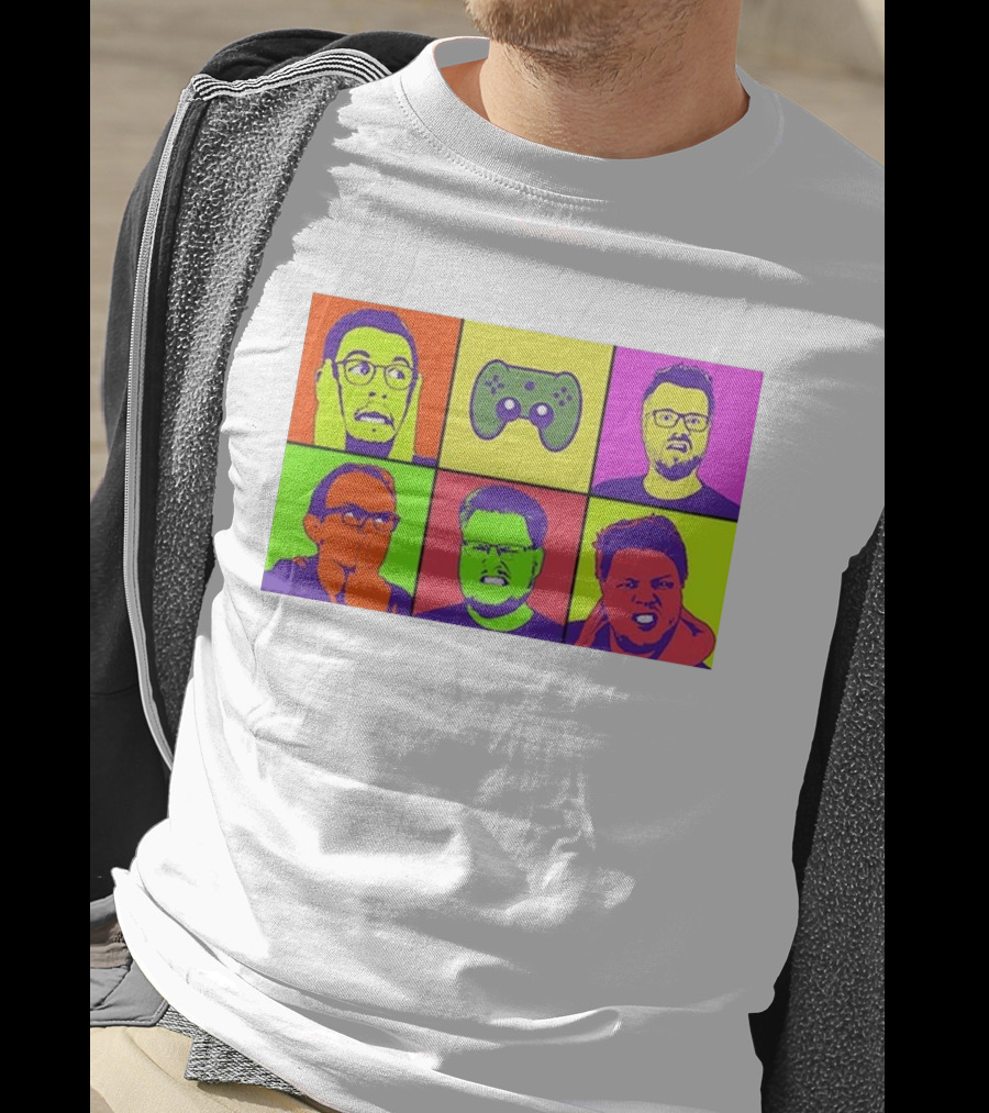 PietSmiet Store Retro Gamer Pop T-Shirt