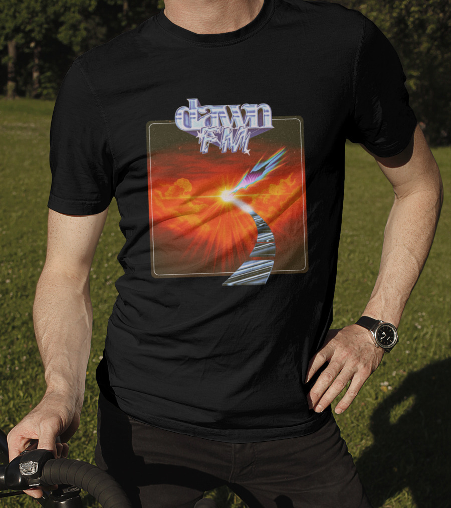 Dawn FM Radiant Pathway Album Cover Aesthetic T-Shirt