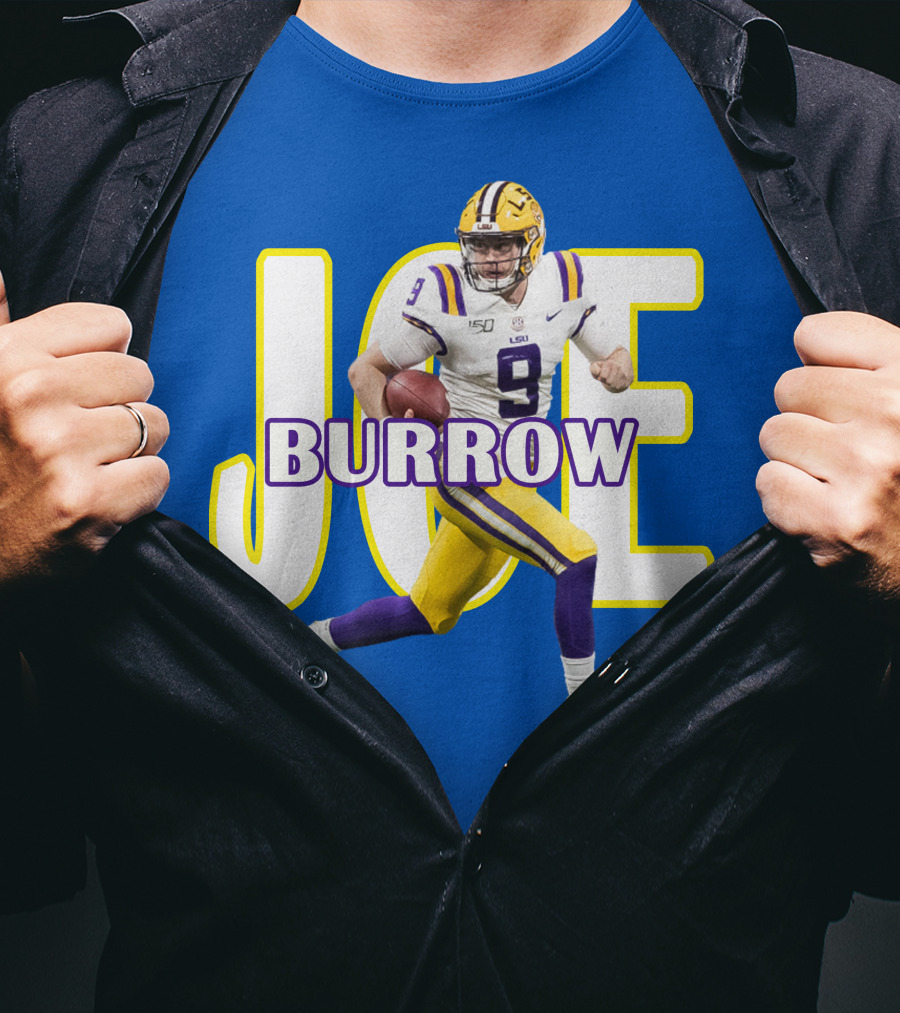 Joe Burrow LSU Football Legends T-Shirt