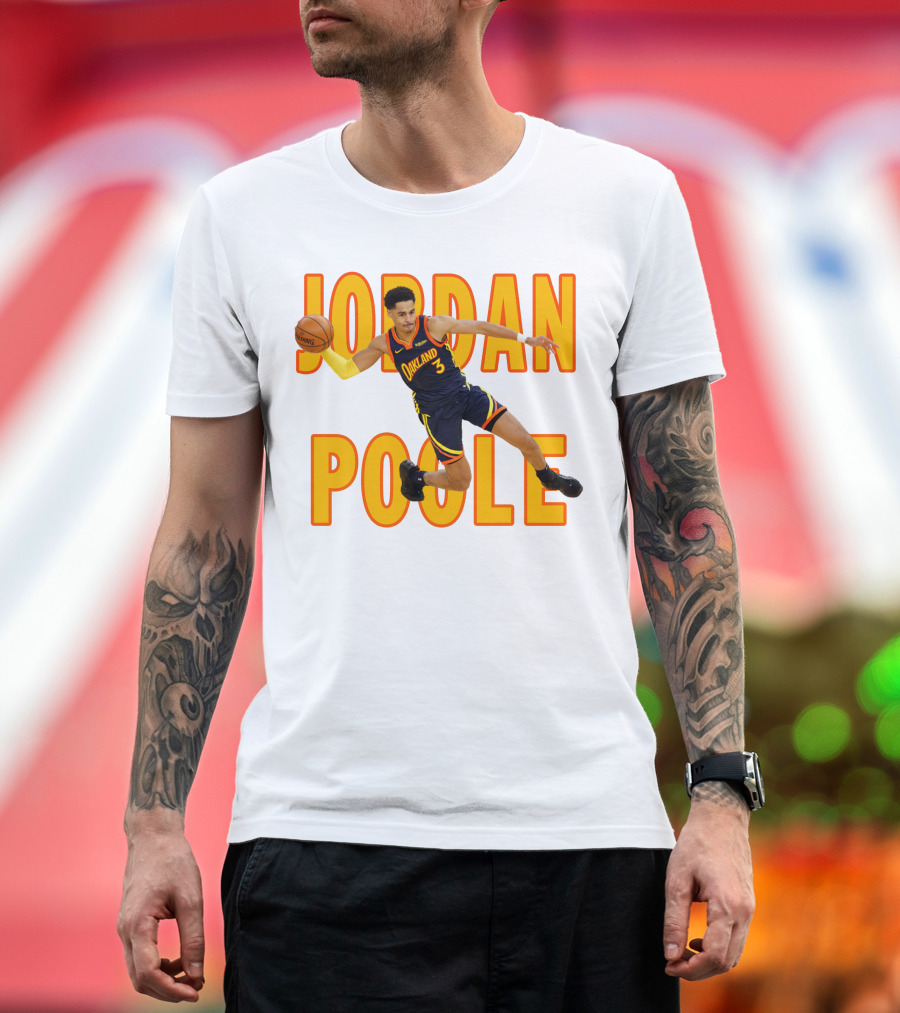 Jordan Poole Oakland Basketball Star Player T-Shirt