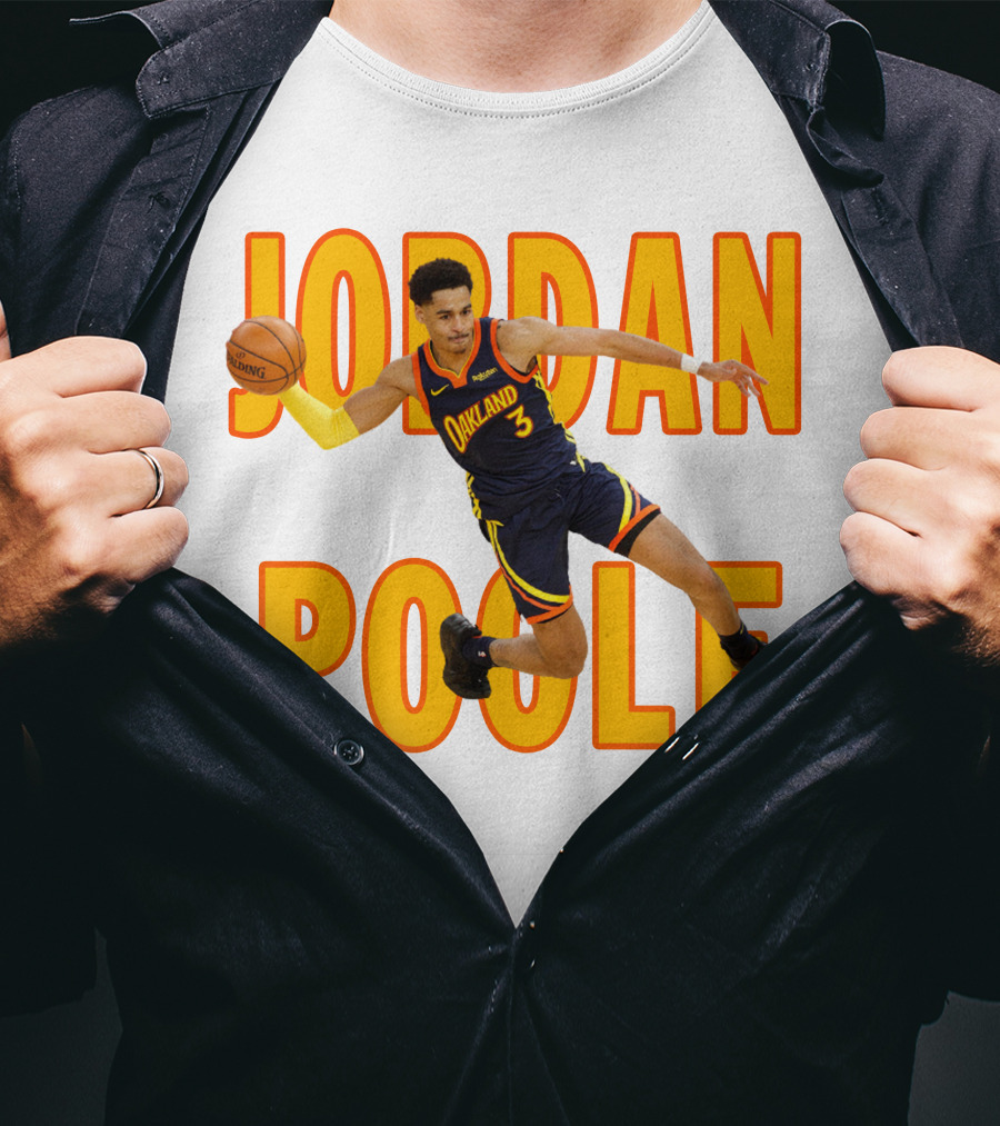 Jordan Poole Oakland Basketball Star Player T-Shirt