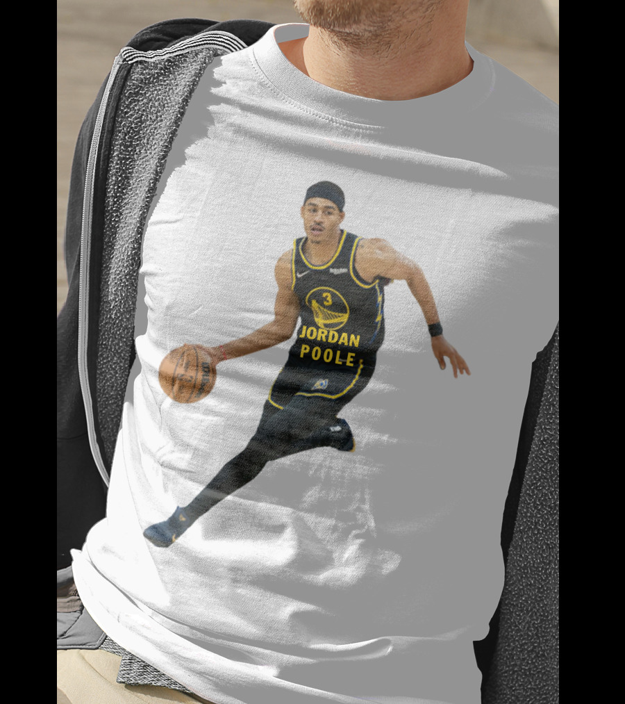 Jordan Poole NBA Golden State Warriors Basketball T-Shirt