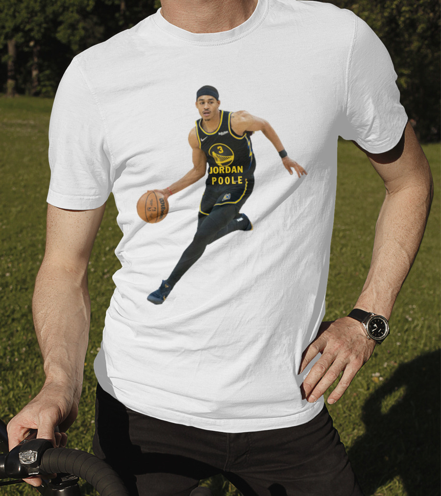 Jordan Poole NBA Golden State Warriors Basketball T-Shirt
