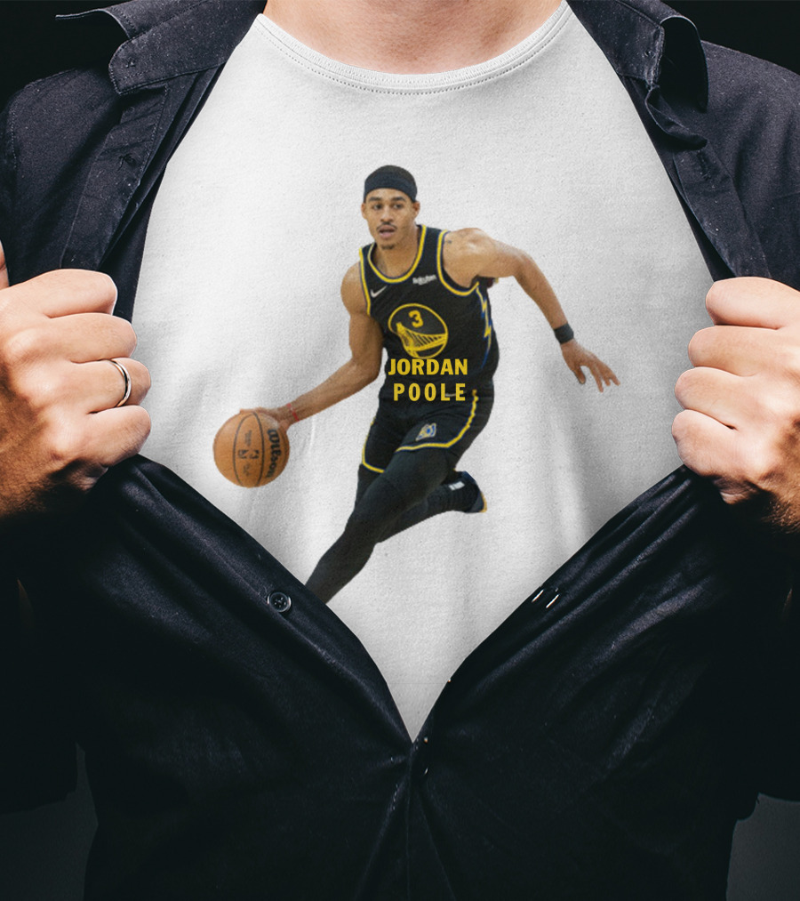 Jordan Poole NBA Golden State Warriors Basketball T-Shirt