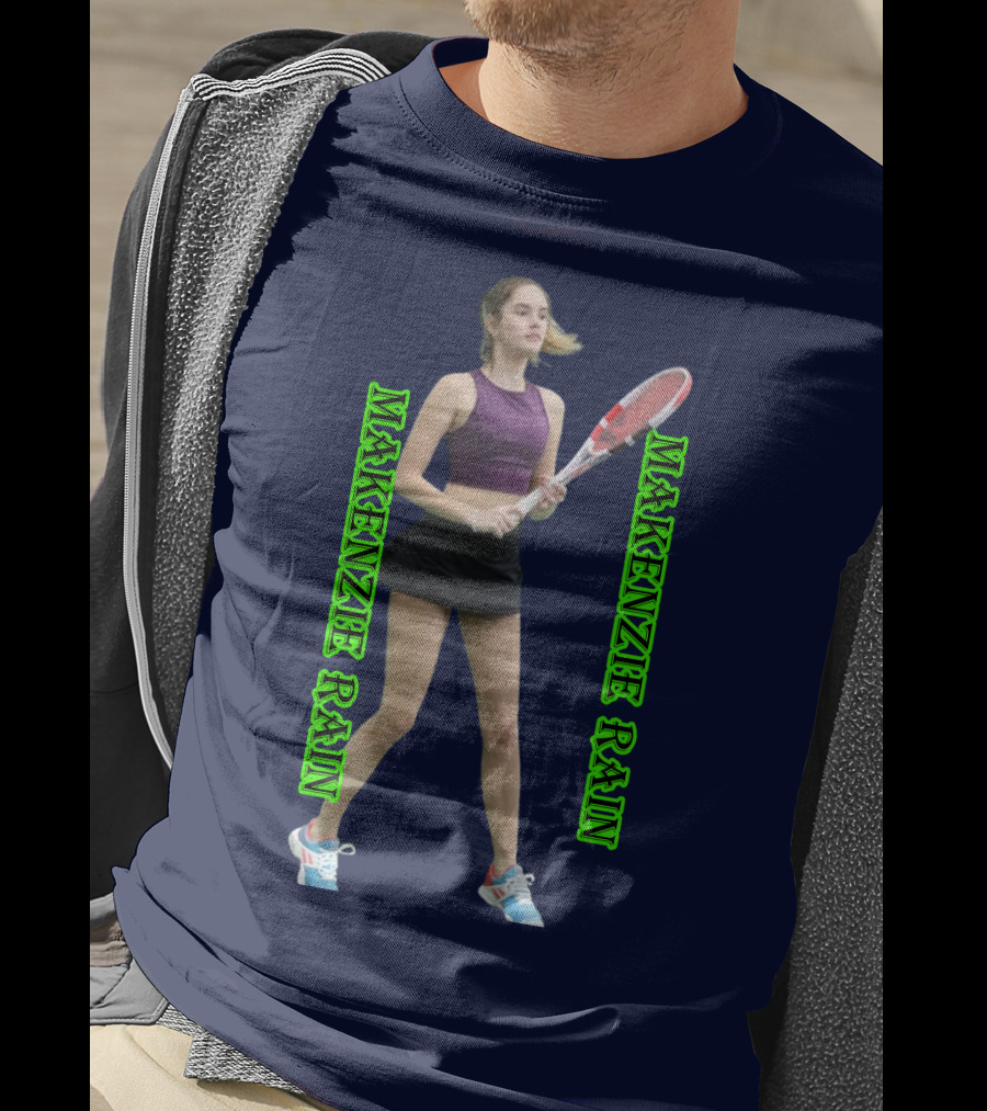 Makenzie Raine Tennis Activewear Tank Top T-Shirt