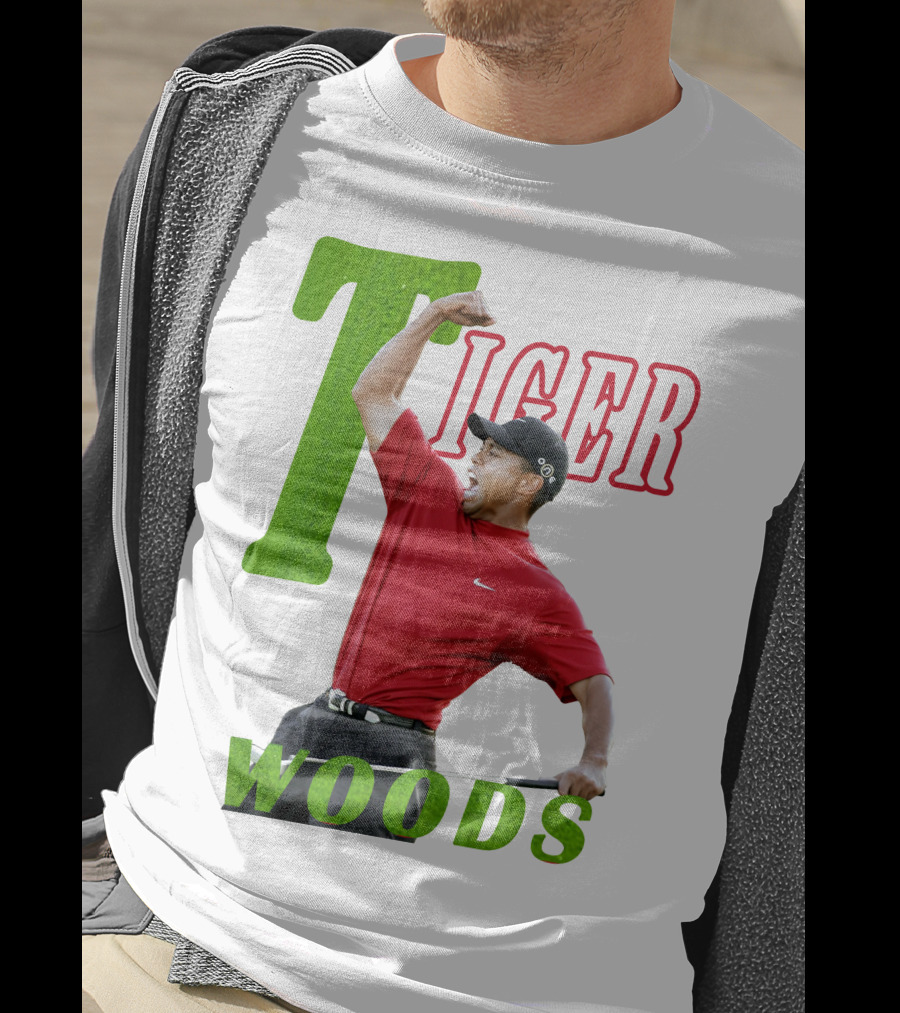 Tiger Woods Golfe Victory T-Shirt