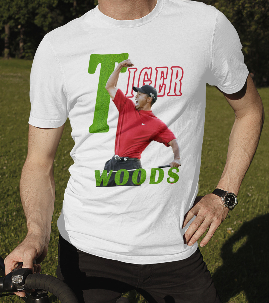 Tiger Woods Golfe Victory T-Shirt