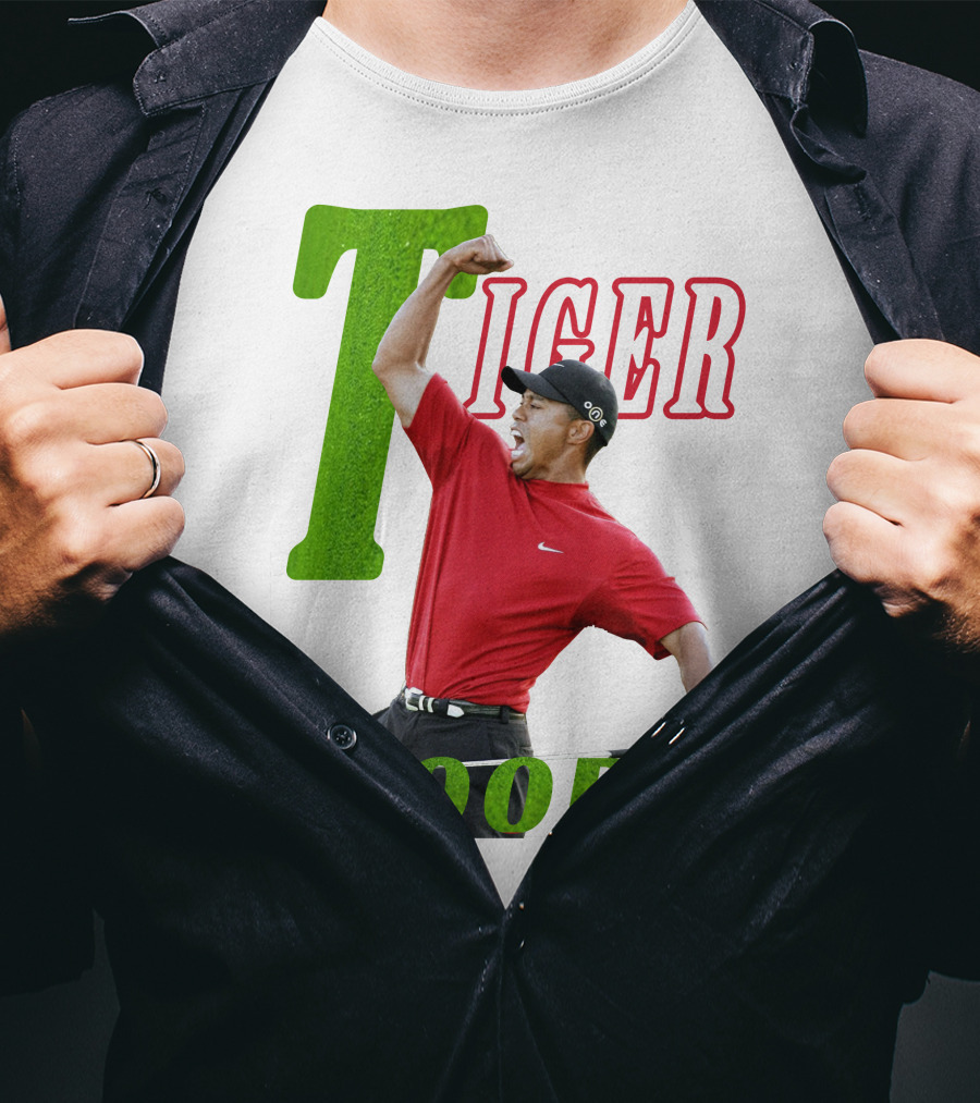 Tiger Woods Golfe Victory T-Shirt