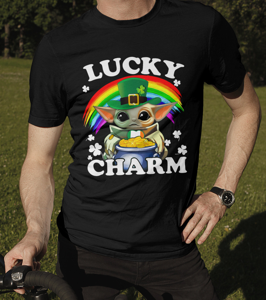 BBYD Lucky Charm Rainbow Leprechaun Coins T-Shirt