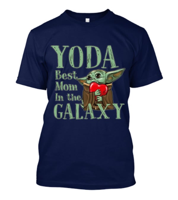 Yoda Best Mom In The Galaxy T-Shirt