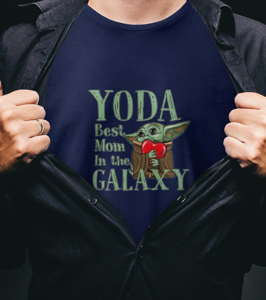 Yoda Best Mom In The Galaxy T-Shirt