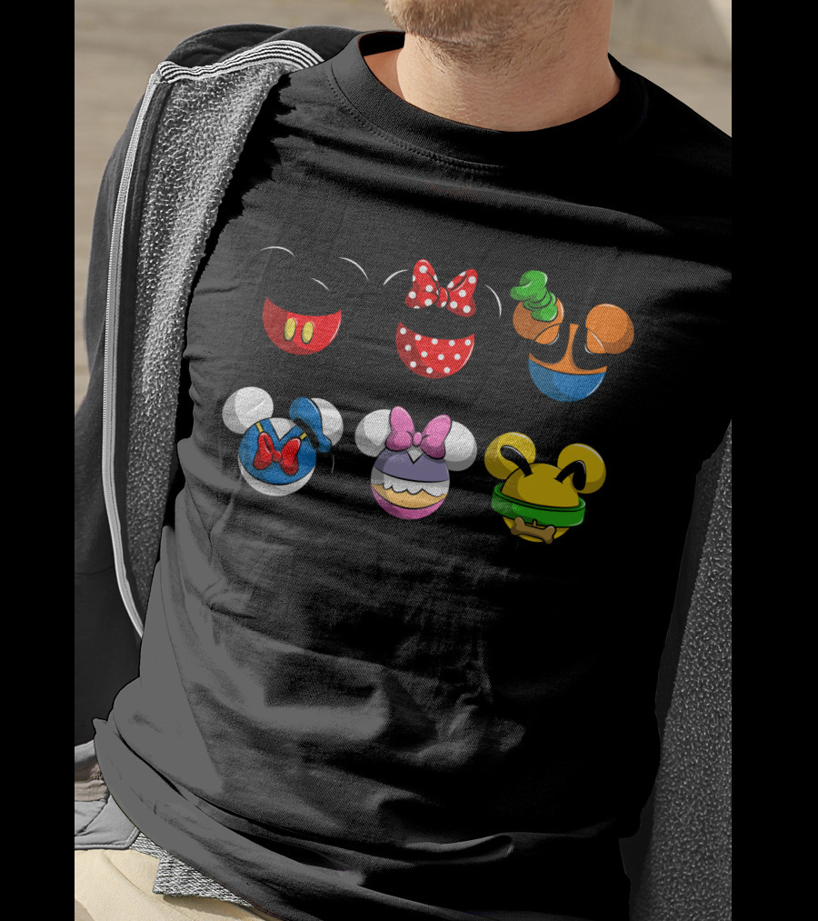 DN Ball Disney Character Icon Set T-Shirt