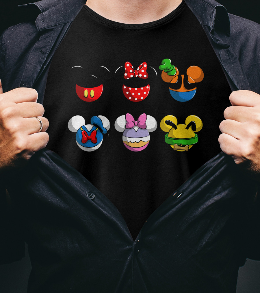 DN Ball Disney Character Icon Set T-Shirt