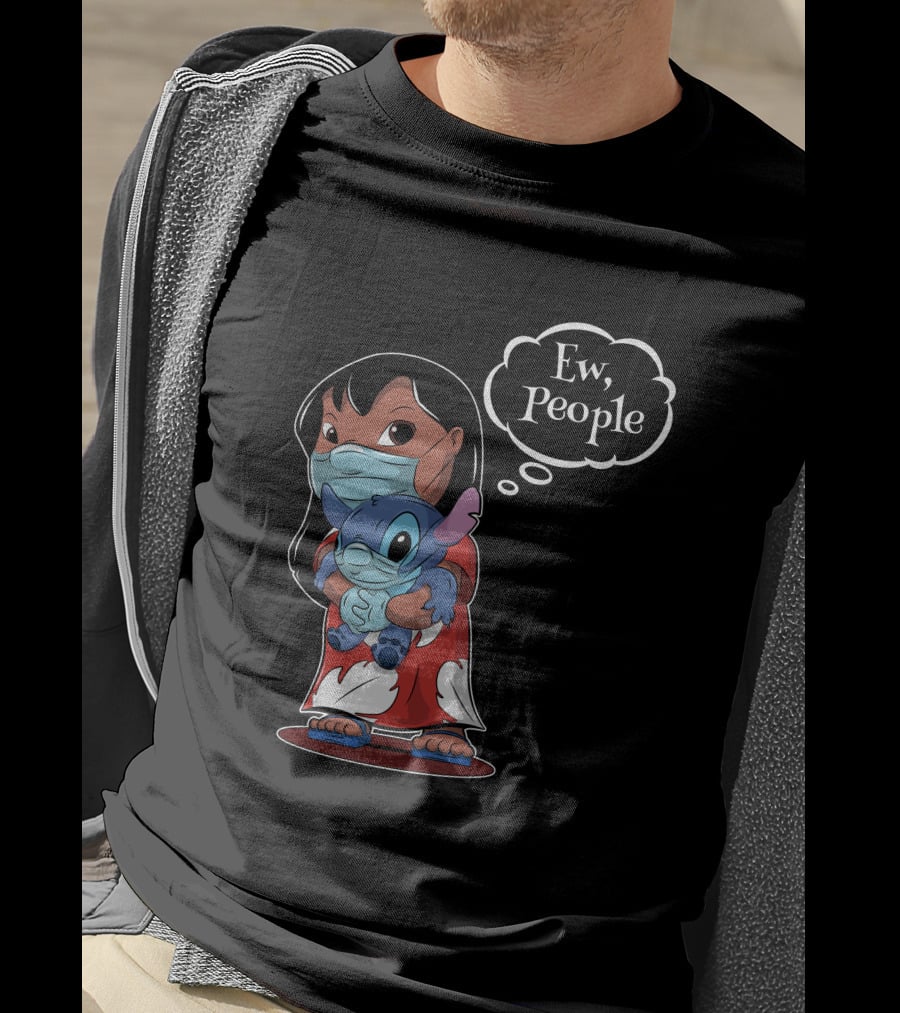 Ew People Masked Duo Humor T-Shirt