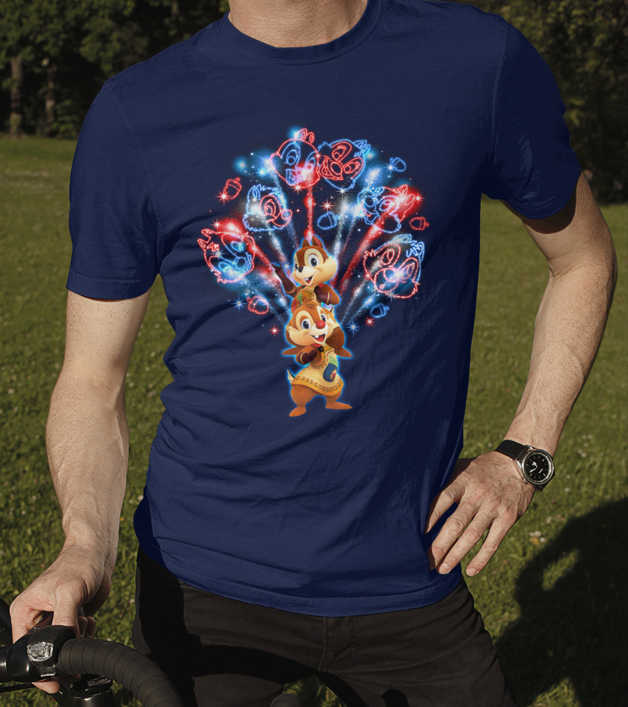 Chip 'n Dale Firework T-Shirt