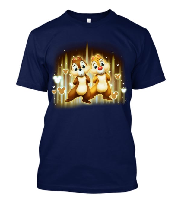 CND Heart Chip And Dale Mickey Ears Icons T-Shirt