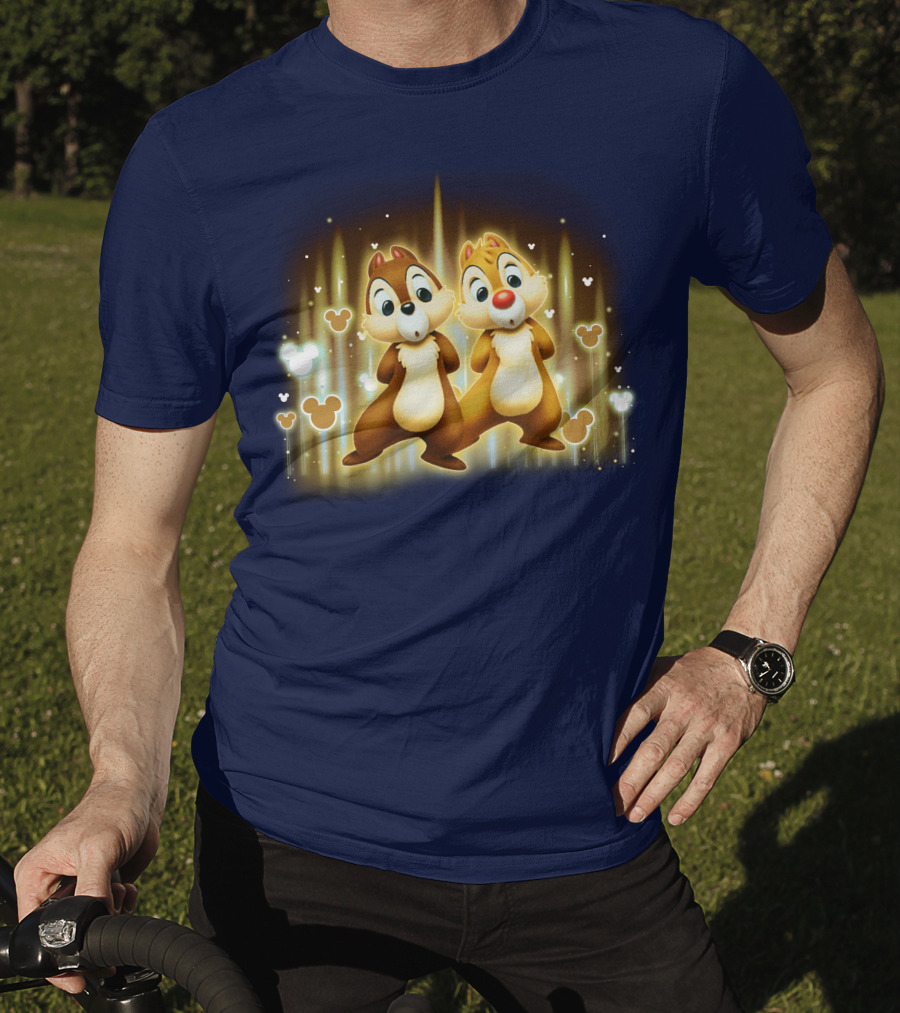 CND Heart Chip And Dale Mickey Ears Icons T-Shirt