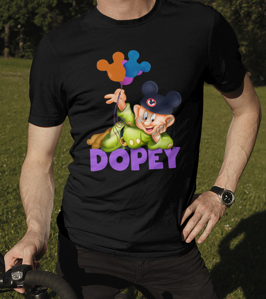 Dopey Balloons Pixar Crossover T-Shirt