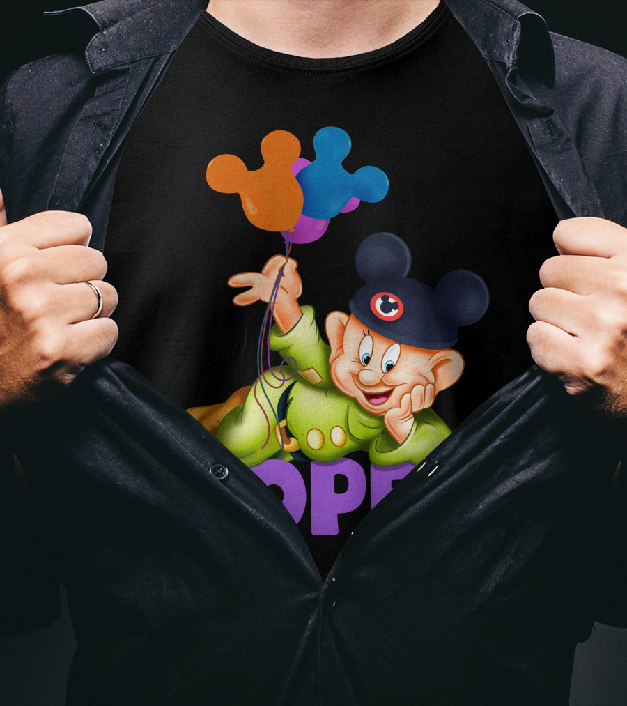Dopey Balloons Pixar Crossover T-Shirt