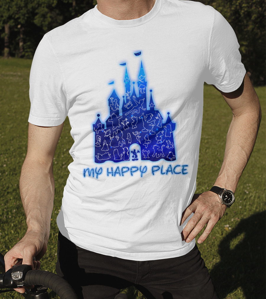 My Happy Place Disney Castle T-Shirt