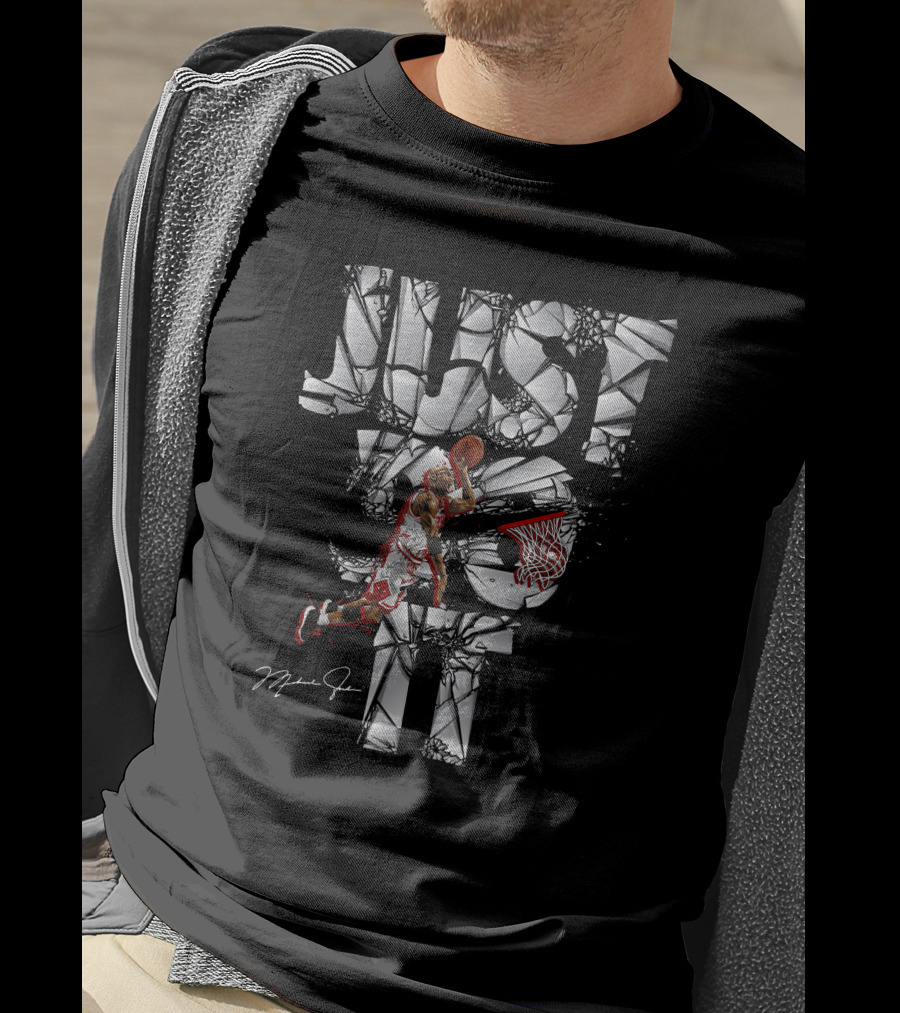 Michael Jordan Basketball Just Do It T-Shirt