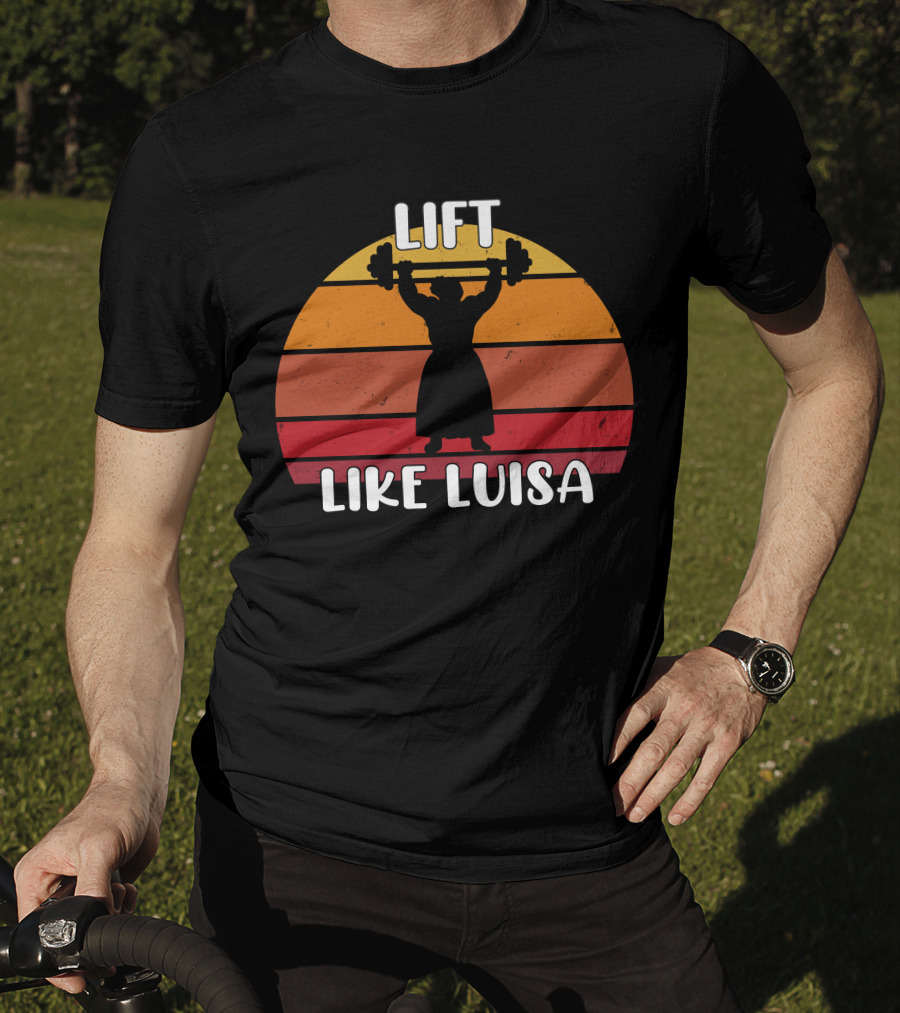Lift Like Luisa Encanto Vintage Sunset T-Shirt