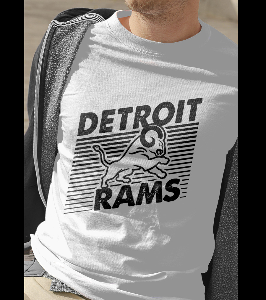 Detroit Rams Jumping Ram T-Shirt