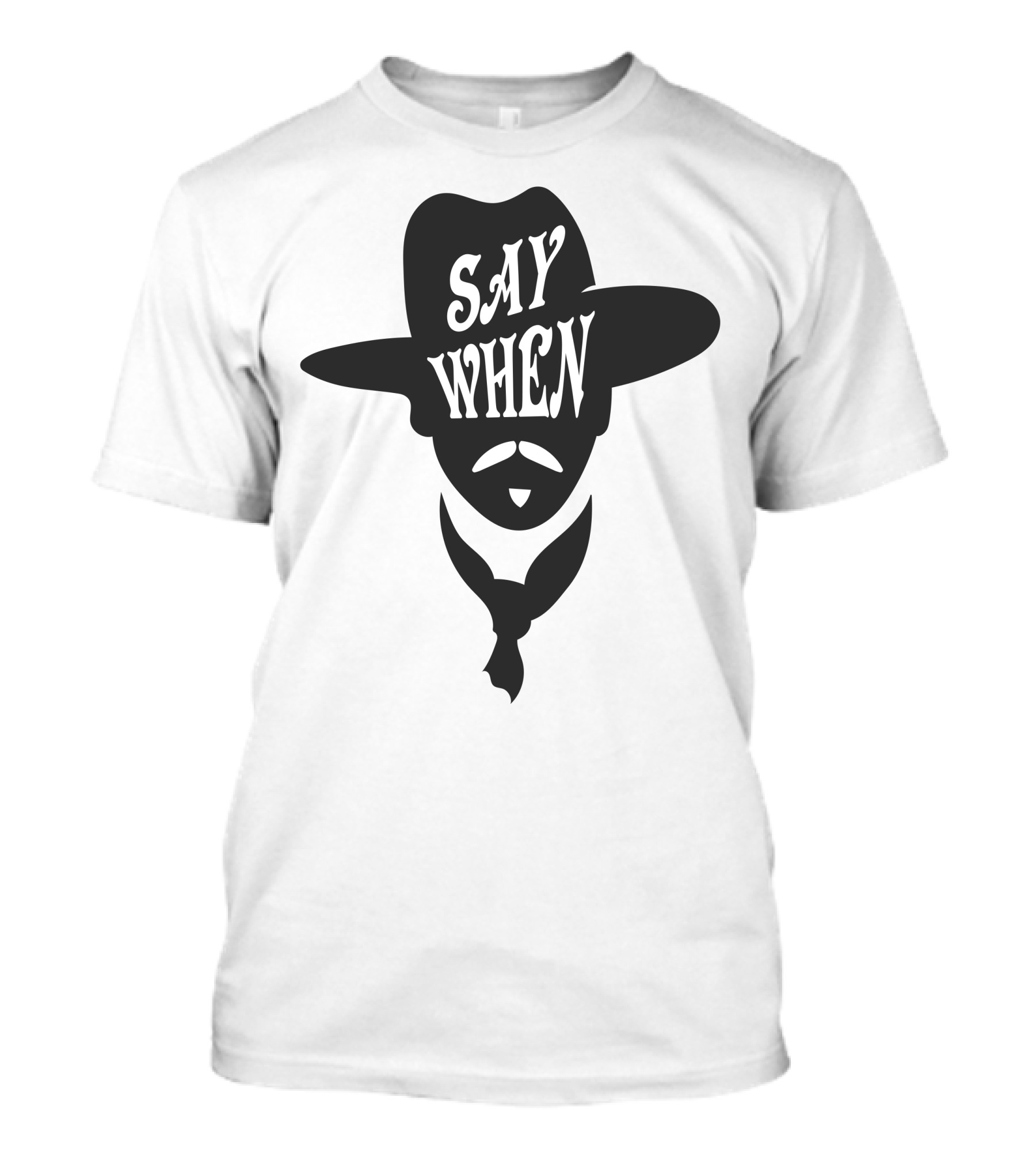 Say When Doc Holliday Western T-Shirt