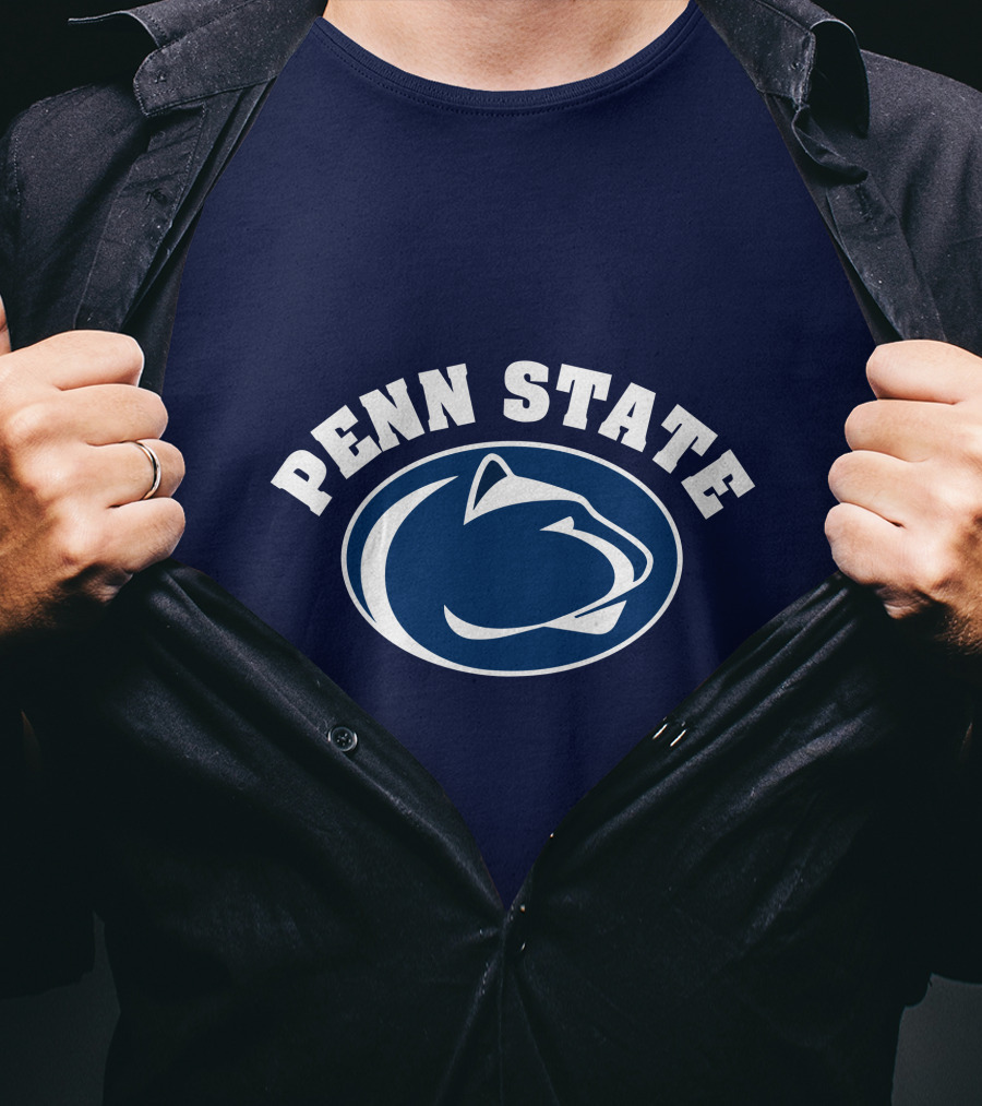 Penn State Nittany Lions Football Ice Hockey T-Shirt