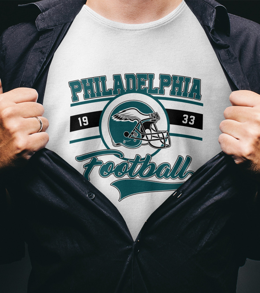 Philadelphia Football Bird Gang 1933 Eagles T-Shirt
