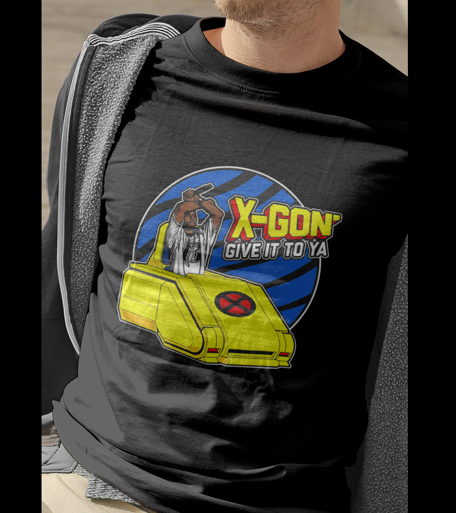 X Gon' Give It To Ya Professor X Inspired Yellow Hoverchair T-Shirt