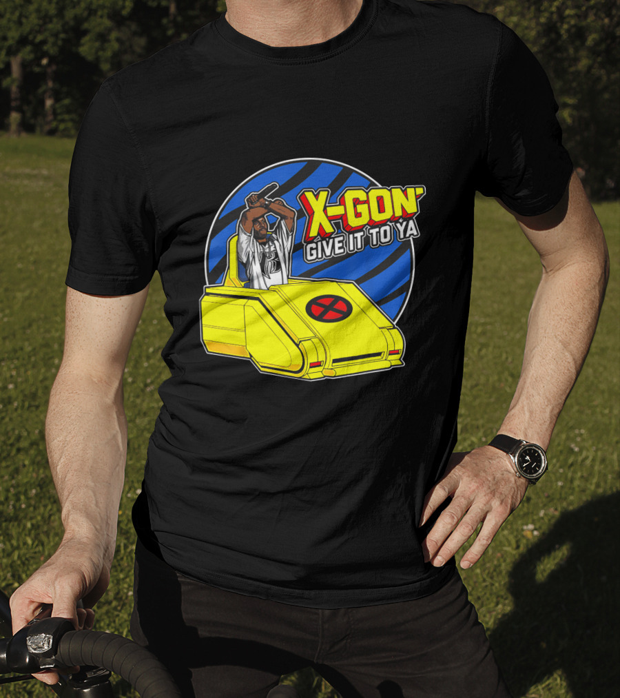 X Gon' Give It To Ya Professor X Inspired Yellow Hoverchair T-Shirt
