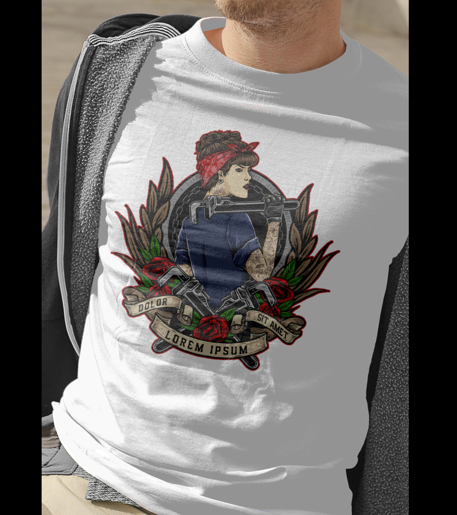 Lady 38 Dolor Sit Amet Lorem Ipsum T-Shirt