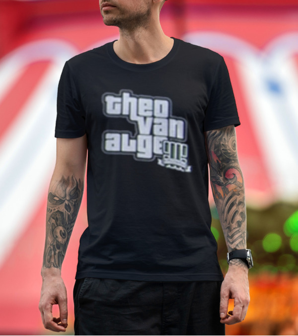 Premium T-Shirt: Theo Van Alge GTA Style Retro Gaming T-Shirt Theo Van Alge GTA Style Retro Gaming T-Shirt