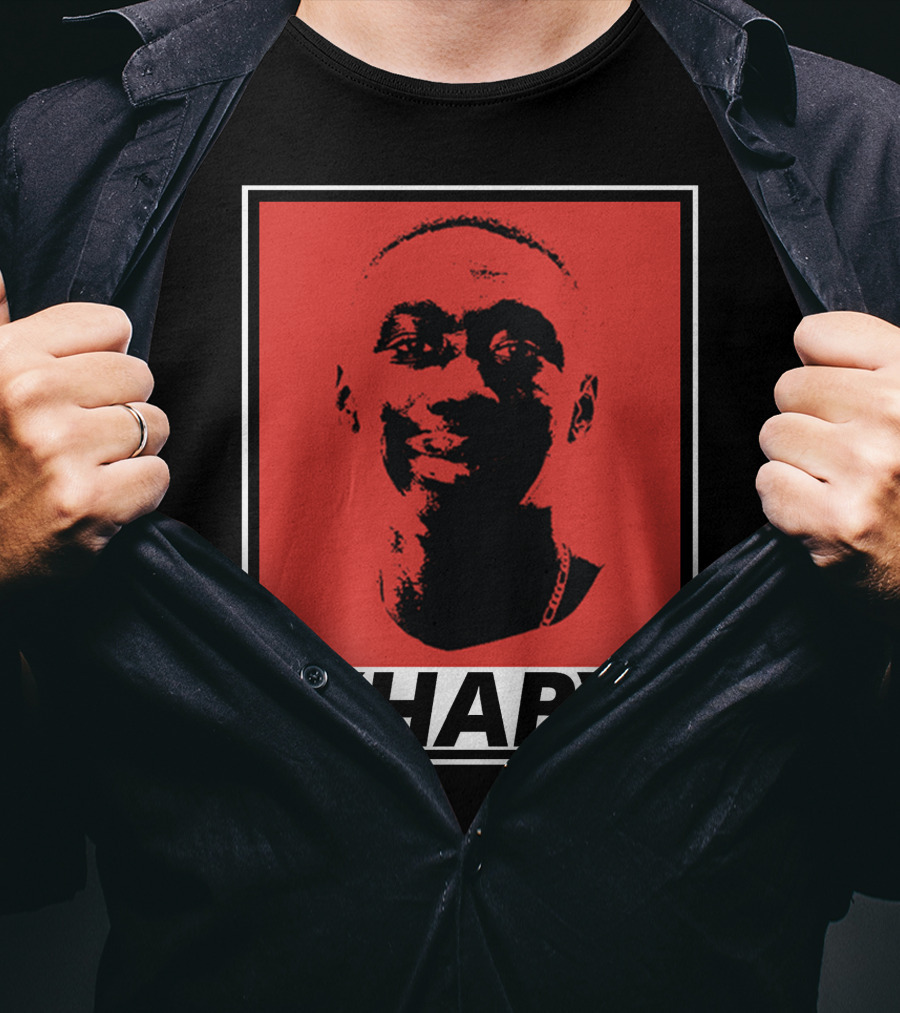 Khaby Lame Bold Graphic Red And Black T-Shirt