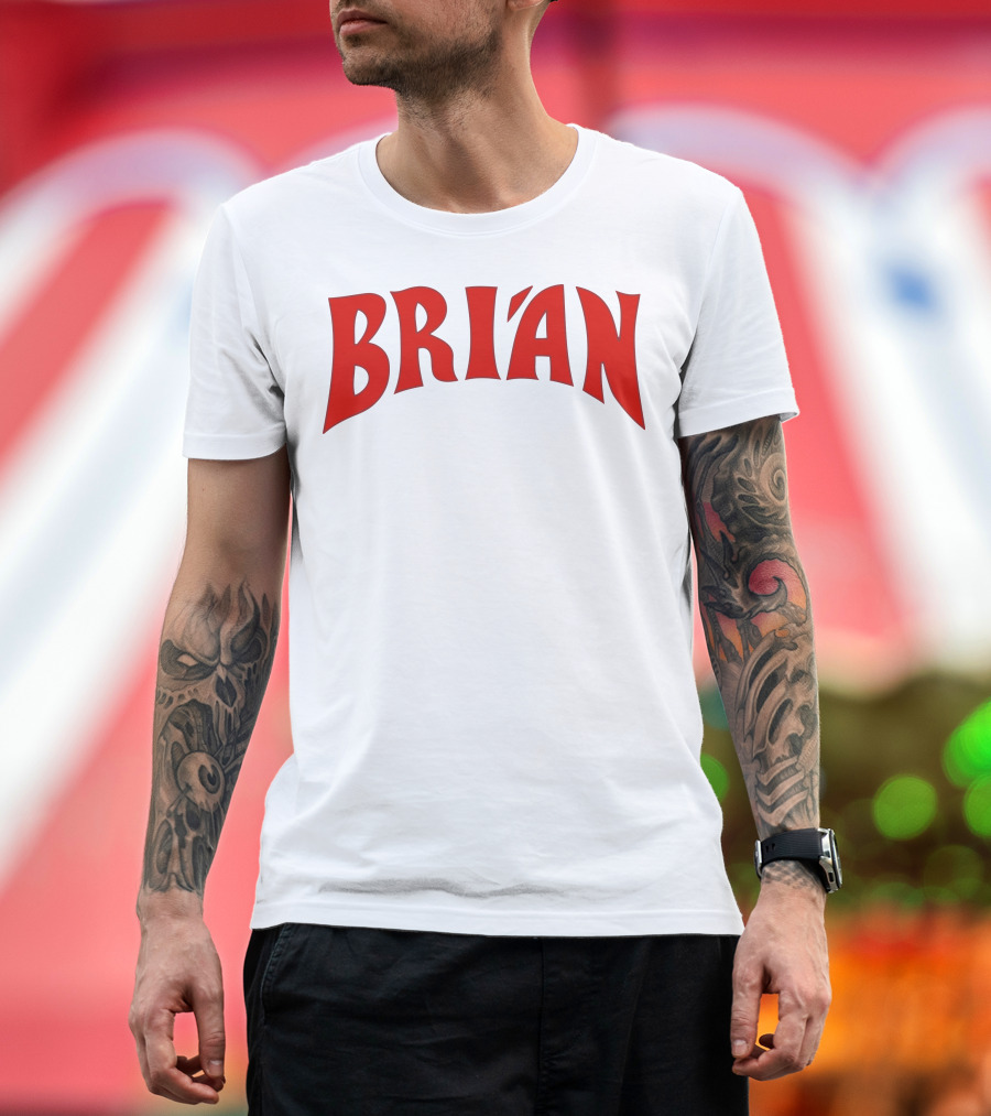 Brian Flash Ringer Retro T-Shirt