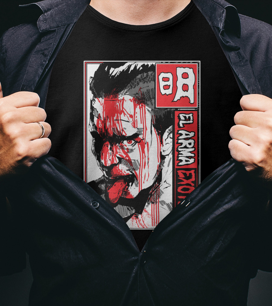 Blood-Soaked Akira El Arma Exotica Manga T-Shirt